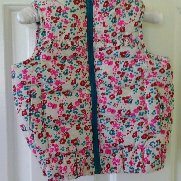 Genuine Kids by OshKosh Girls Ski Vest Insulated - Picture 7 of 8